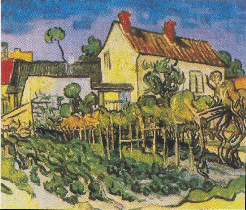 Vincent Van Gogh Das Haus von Pere Eloi oil painting picture